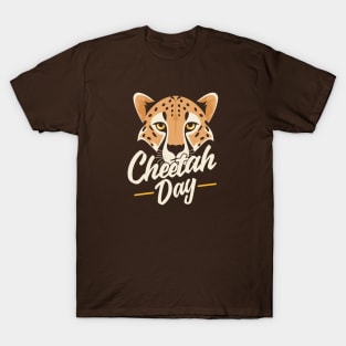 International Cheetah Day – December T-Shirt